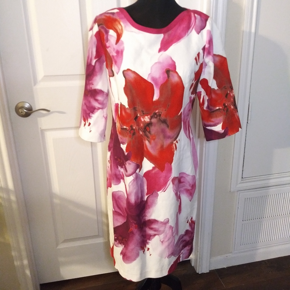 Carolina Herrera floral dress